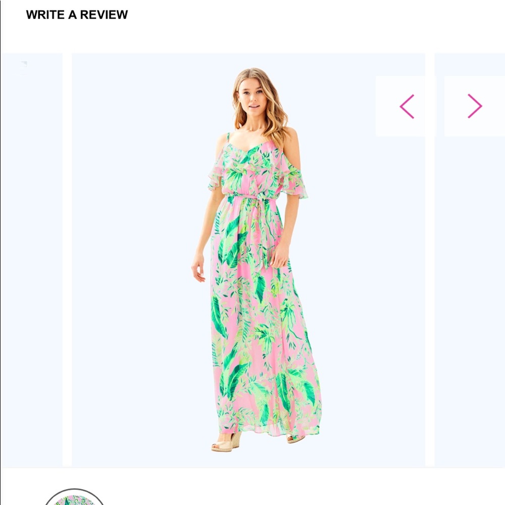 Lilly Pulitzer maxi dress